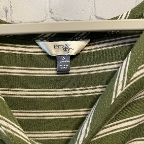 Terra & Sky Midi Dress with waist cinch A1 - Picture 4 of 5